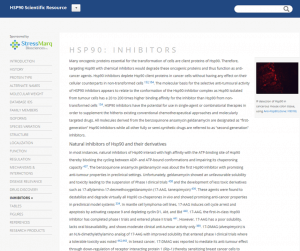HSP90 Inhibitors - Resource Guide